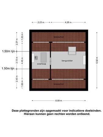 Floorplan - Pieter Zeemanstraat 47, 5621 CR Eindhoven
